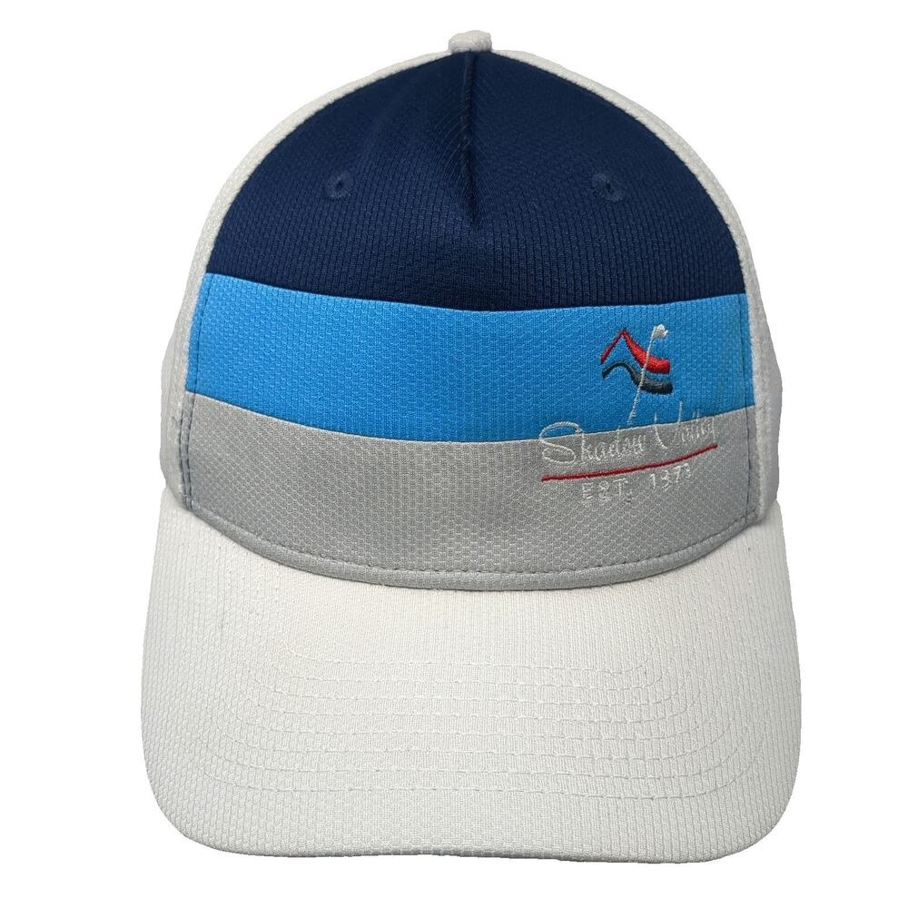 Legendary 5 Panel White Blue One Size Shadow Valley Golf Course EST 1973 hat